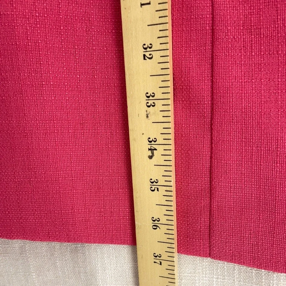 Appleseed's Pink Sheath Dress 6P Petite Short Sleeve Textured Lined V943 - Picture 6 of 8